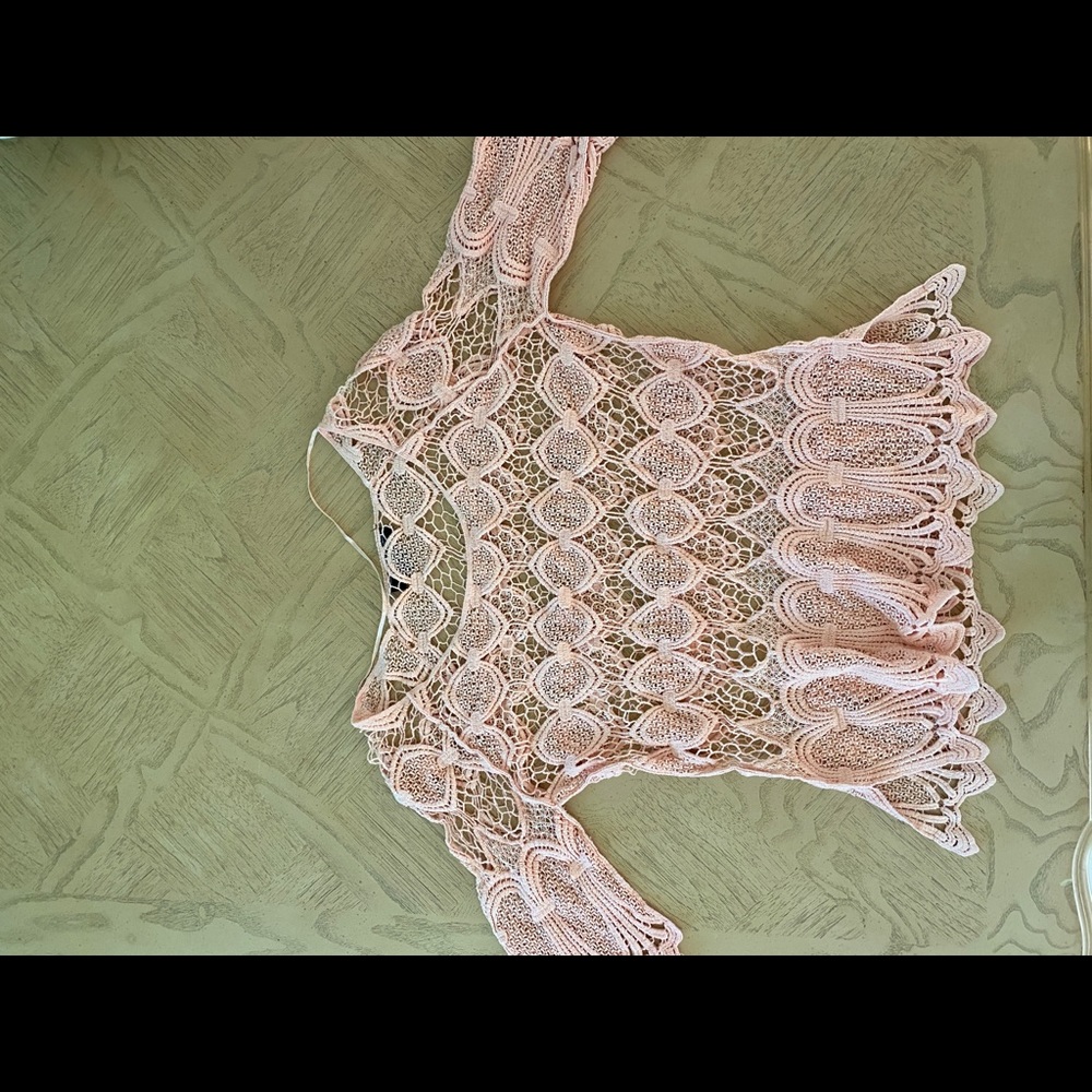 Swim top cover up